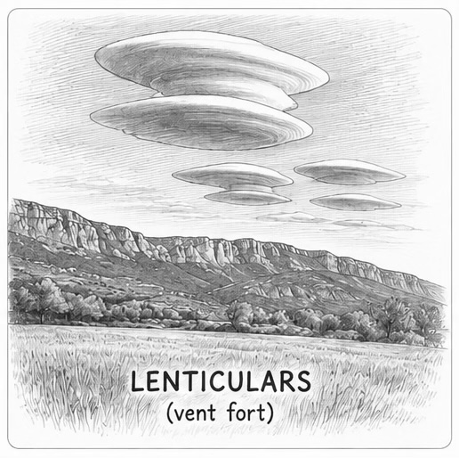 Núvols lenticulars